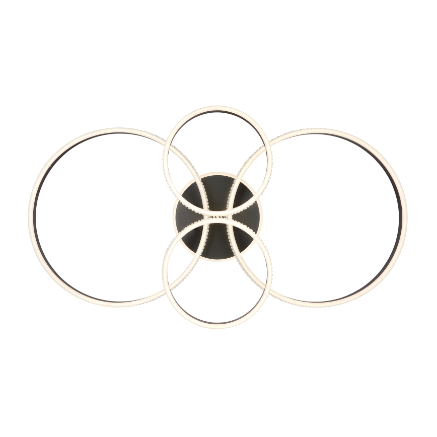 Globo - LED Ceiling light LED/39W/230V 2700/4500/6500K 106x60 cm anthracite