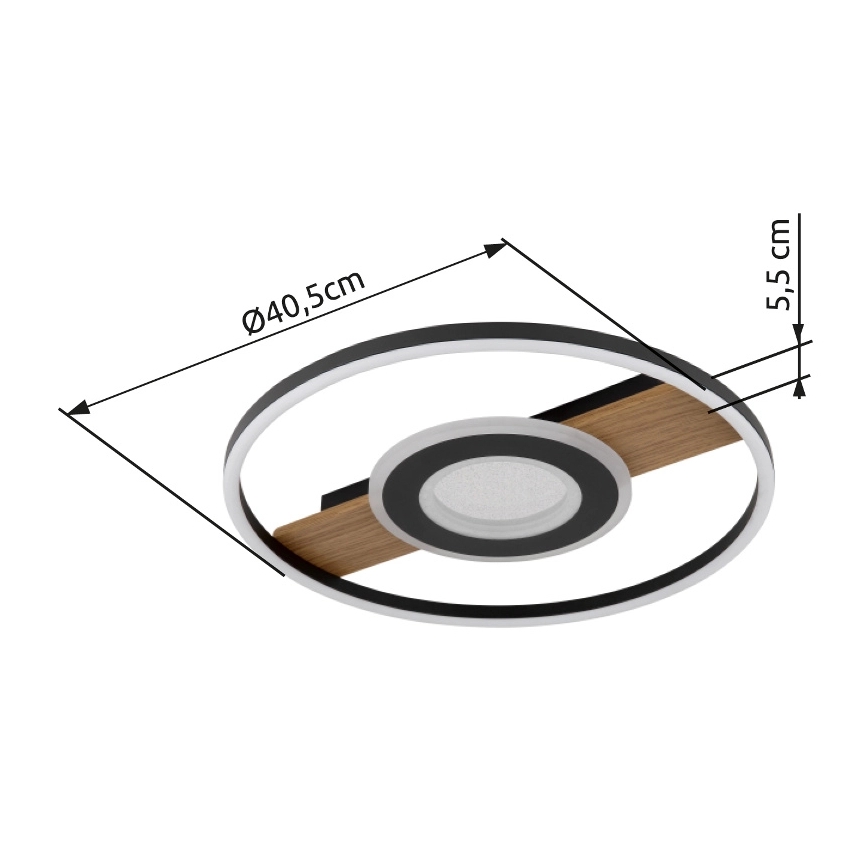 Globo - LED Ceiling light LED/24W/230V