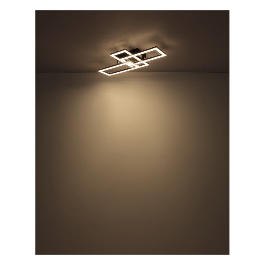 Globo - LED Ceiling light LED/24W/230V 4000K black
