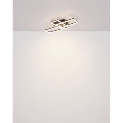 Globo - LED Ceiling light LED/24W/230V 4000K black
