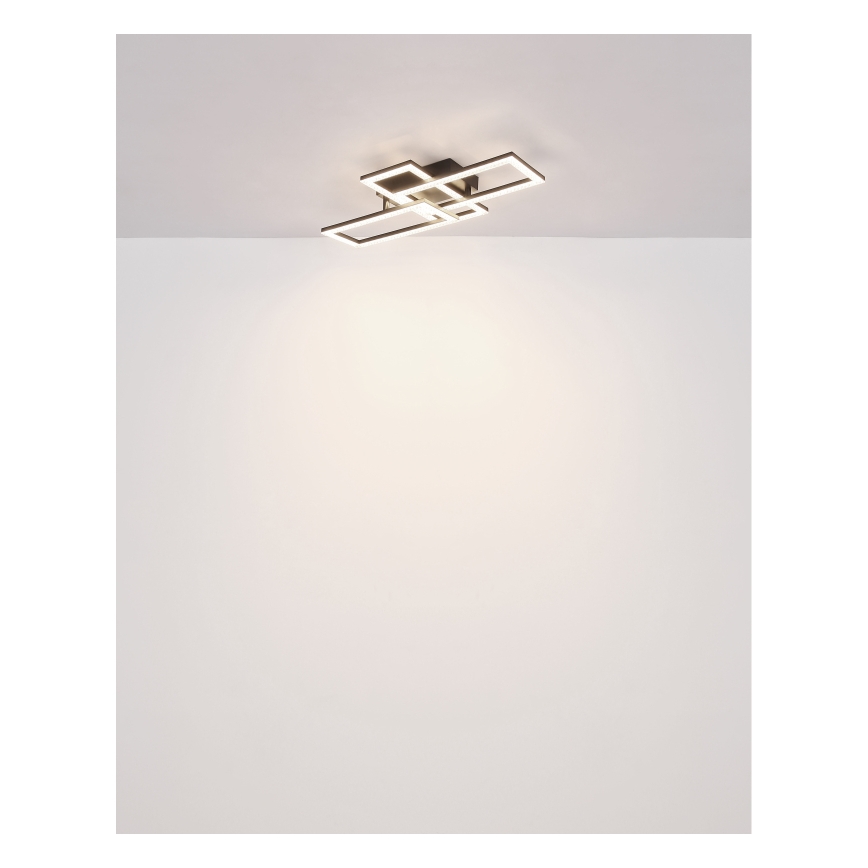 Globo - LED Ceiling light LED/24W/230V 4000K black