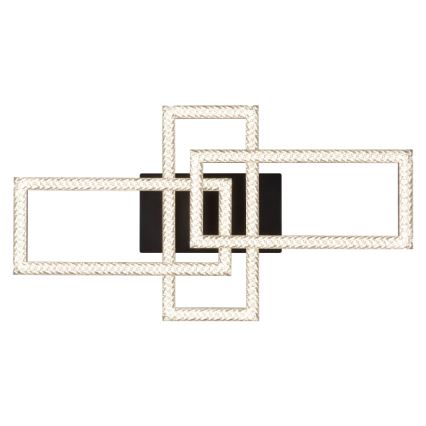Globo - LED Ceiling light LED/24W/230V 4000K black