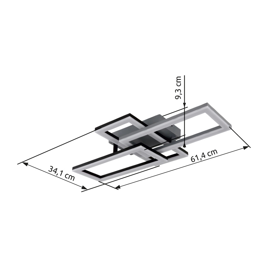 Globo - LED Ceiling light LED/24W/230V