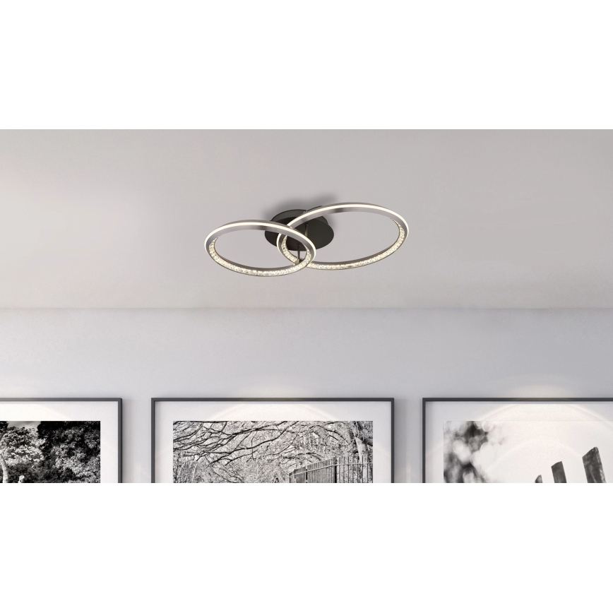 Globo - LED Dimmable ceiling light LED/50W/230V 2700-6000K 50x75 cm + remote control