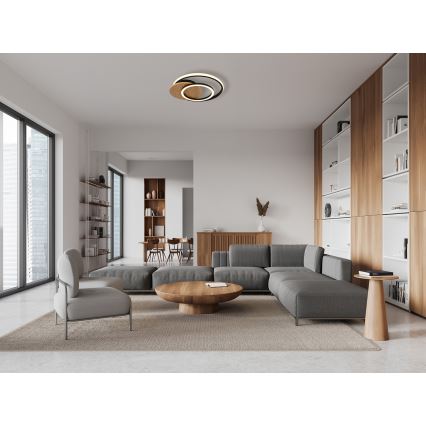 Globo - LED Ceiling light LED/24W/230V black