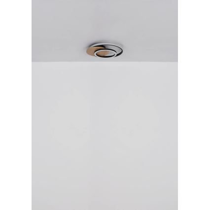 Globo - LED Ceiling light LED/24W/230V black
