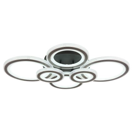 Globo - LED Dimmable ceiling light LED/60W/230V 2700-6000K 56x78 cm anthracite + remote control