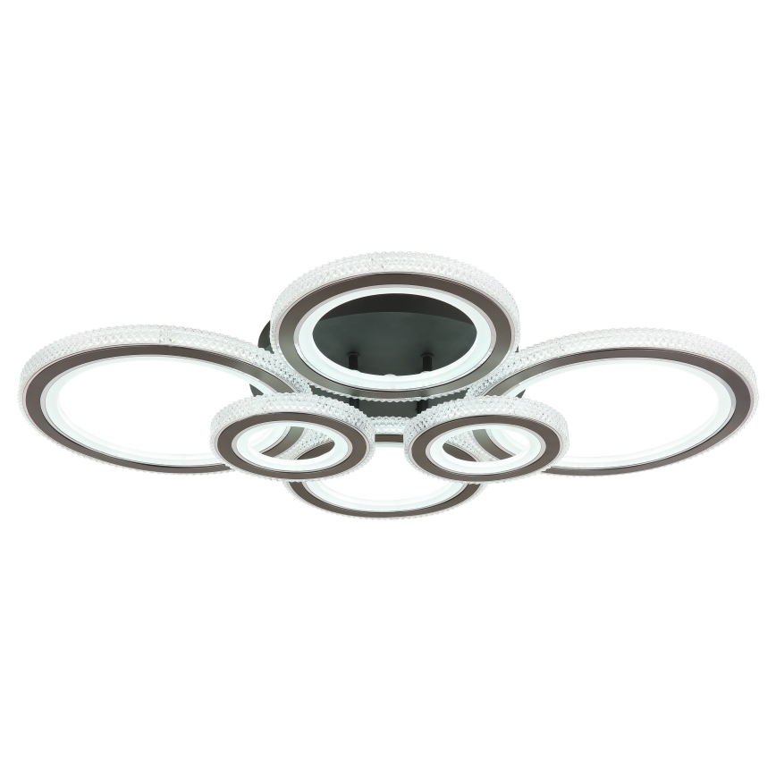 Globo - LED Dimmable ceiling light LED/60W/230V 2700-6000K 56x78 cm anthracite + remote control