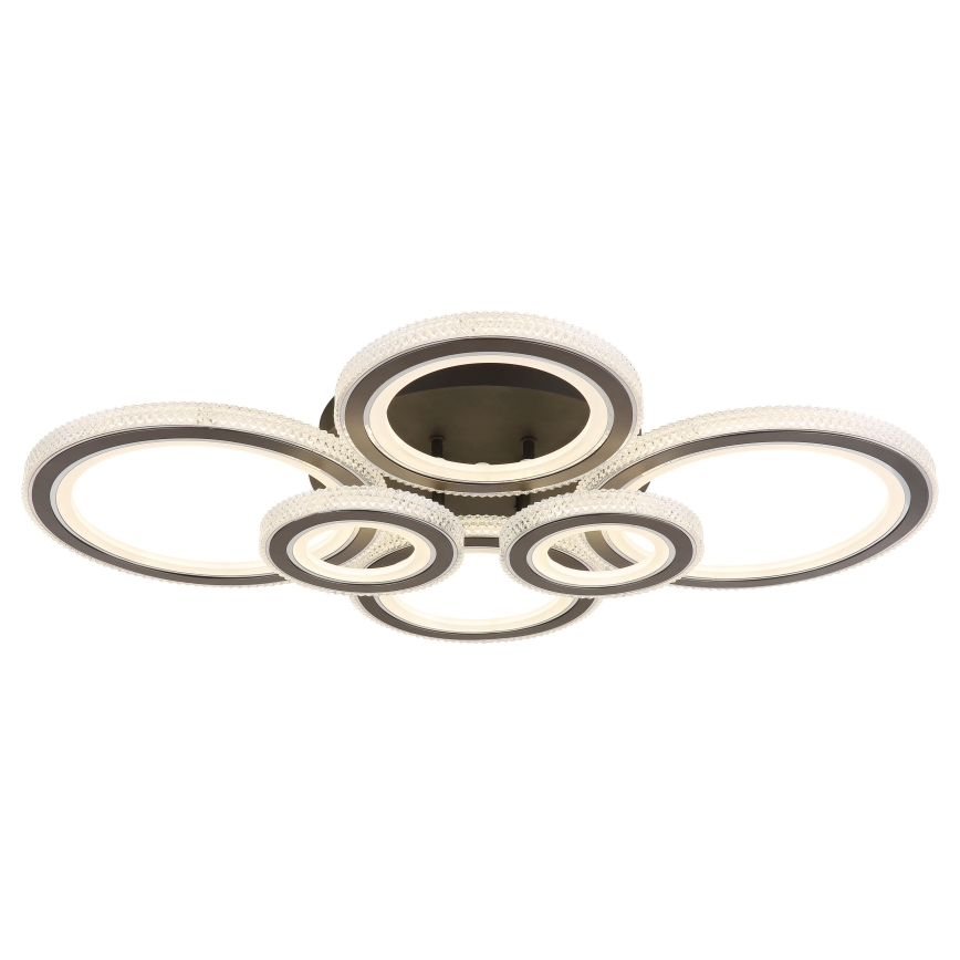 Globo - LED Dimmable ceiling light LED/60W/230V 2700-6000K 56x78 cm anthracite + remote control