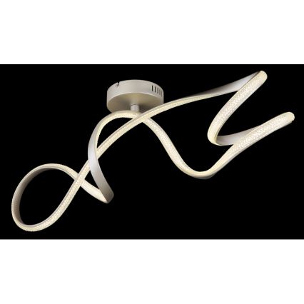Globo - LED Surface-mounted chandelier LED/30W/230V matte chrome