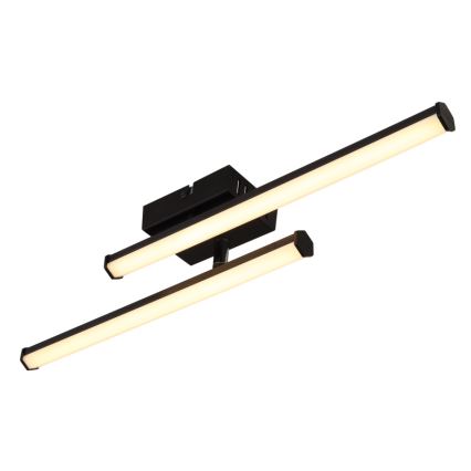 Globo - LED Ceiling light LED/12W/230V 3000K black