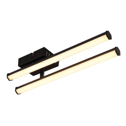Globo - LED Ceiling light LED/12W/230V 3000K black