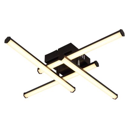 Globo - LED Ceiling light LED/24W/230V 3000K black