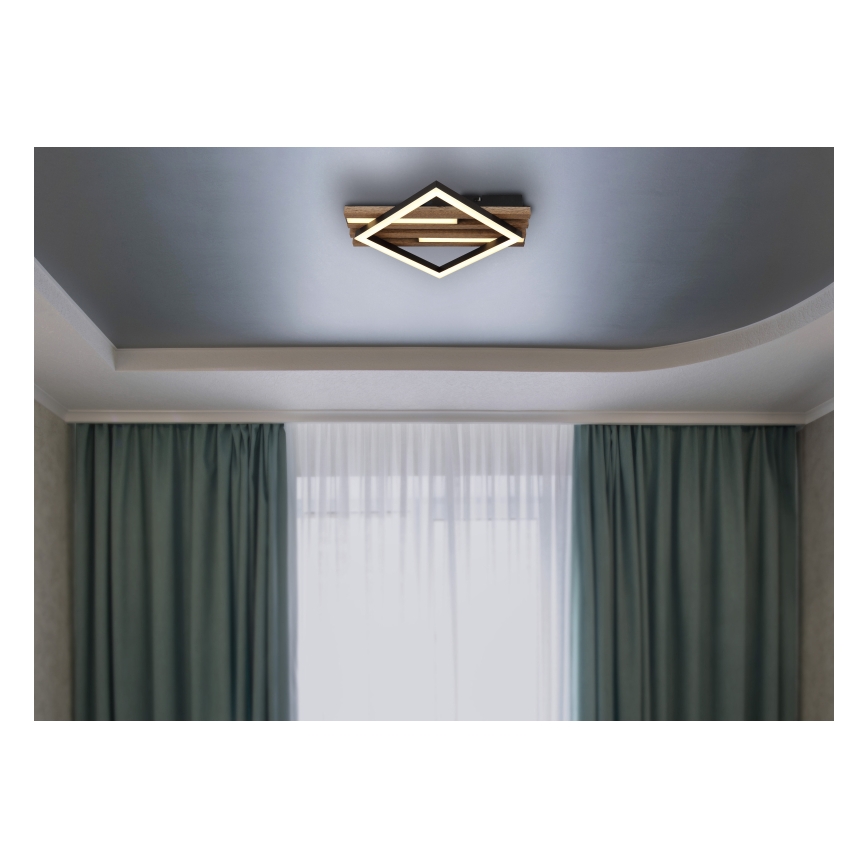 Globo - LED Ceiling Light LED/12W/230V + LED/7W 3000K 31x33 cm