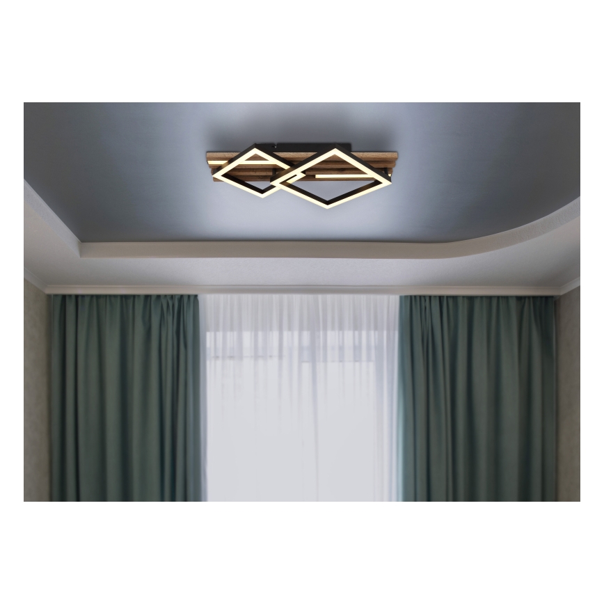 Globo - LED Ceiling Light ED/18W/230V + LED/7W 3000K 31x47,5 cm
