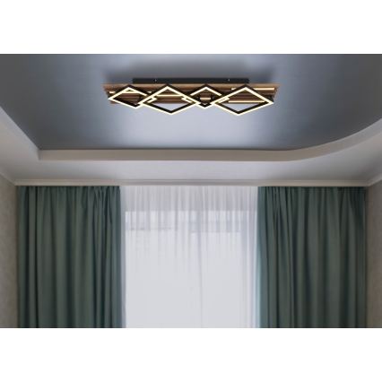 Globo - LED Ceiling Light LED/30W/230V + LED/12W 3000K 31x82cm