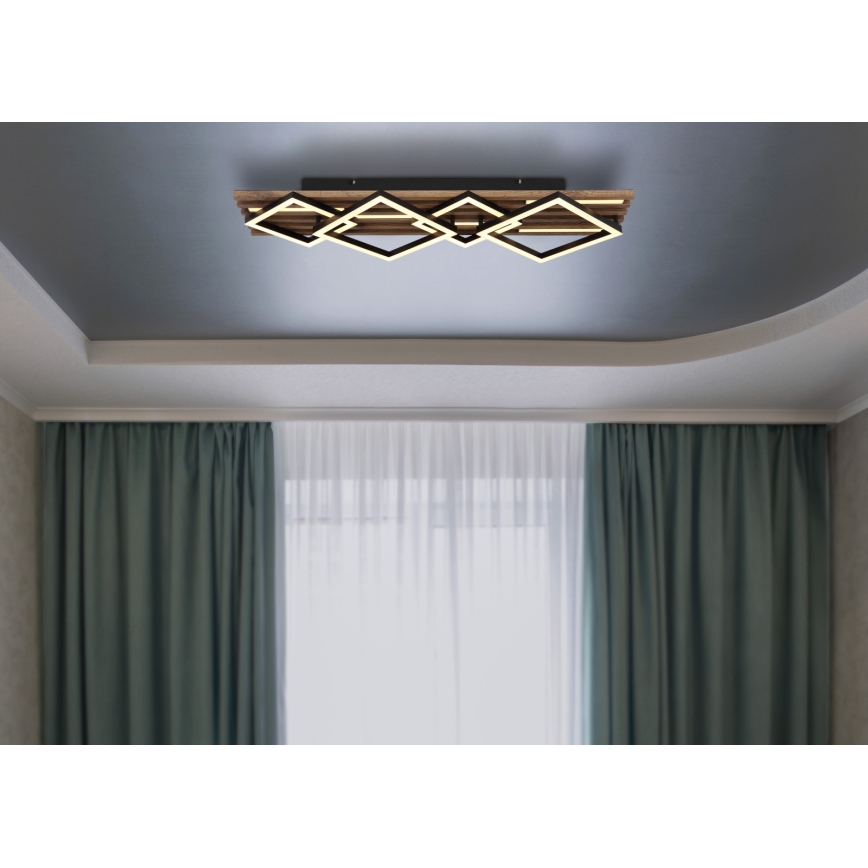 Globo - LED Ceiling Light LED/30W/230V + LED/12W 3000K 31x82cm