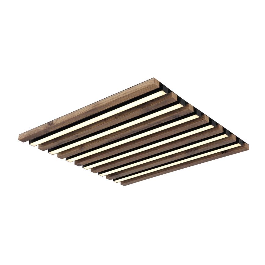 Globo - LED Ceiling light LED/30W/230V 3000K 45x45 cm wood