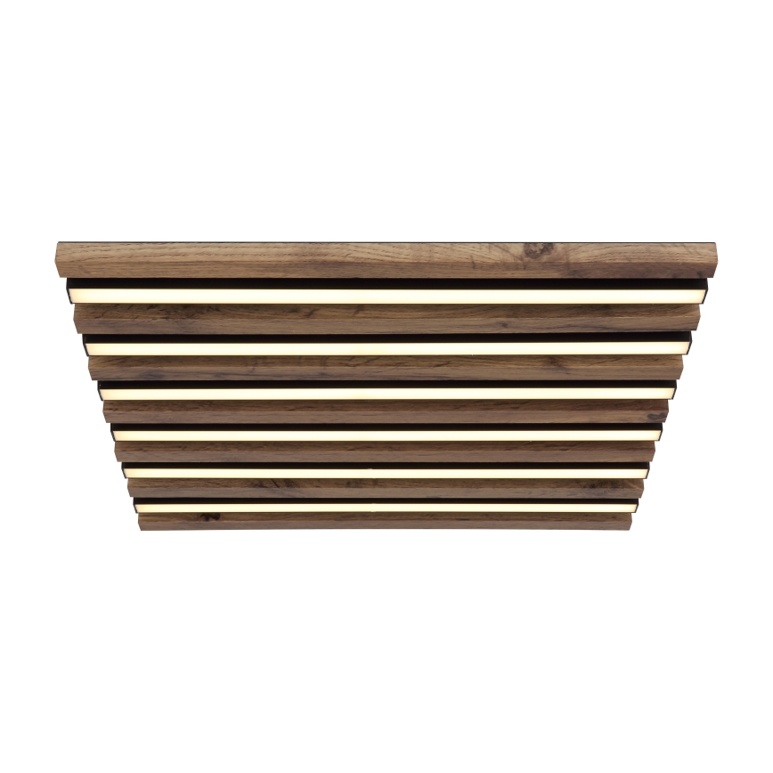 Globo - LED Ceiling light LED/30W/230V 3000K 45x45 cm wood