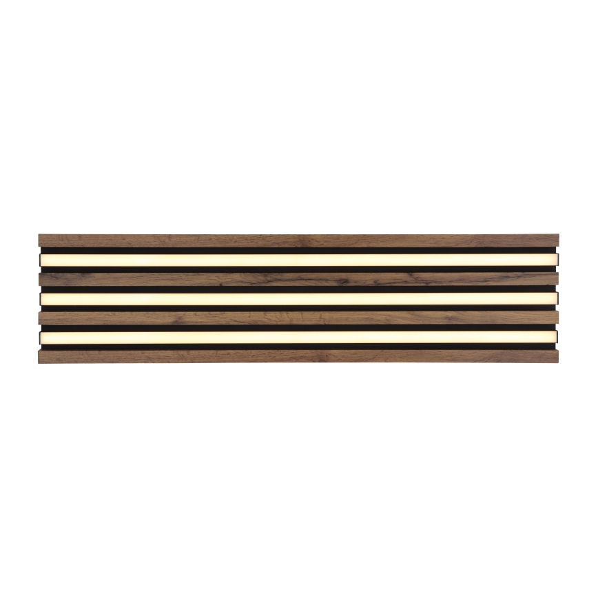 Globo - LED Ceiling light LED/30W/230V 3000K 80x20 cm wood