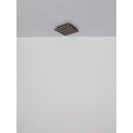 Globo - LED Ceiling light LED/30W/230V 3000K 80x20 cm wood