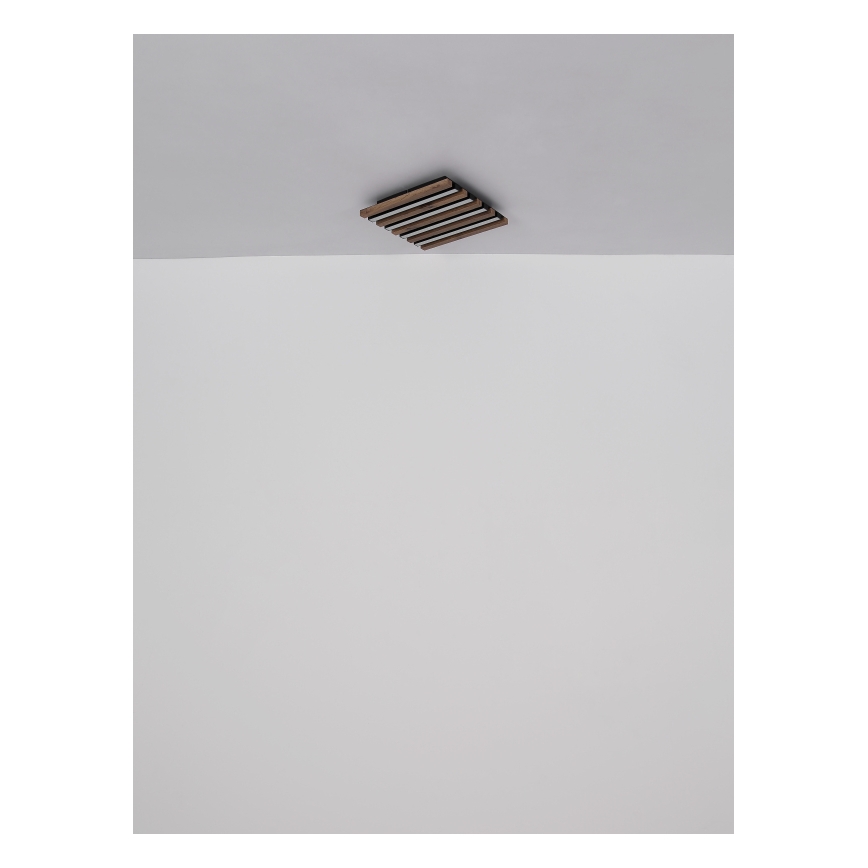 Globo - LED Ceiling light LED/30W/230V 3000K 80x20 cm wood