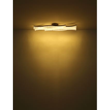 Globo - LED Ceiling light LED/35W/230V 3200K 18x108 cm matte chrome