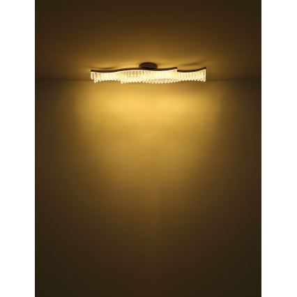 Globo - LED Ceiling light LED/35W/230V 3200K 18x108 cm gold
