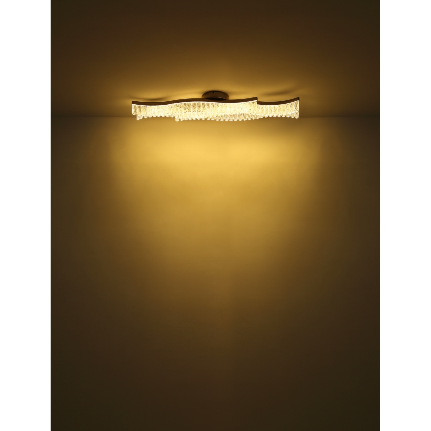Globo - LED Ceiling light LED/35W/230V 3200K 18x108 cm gold