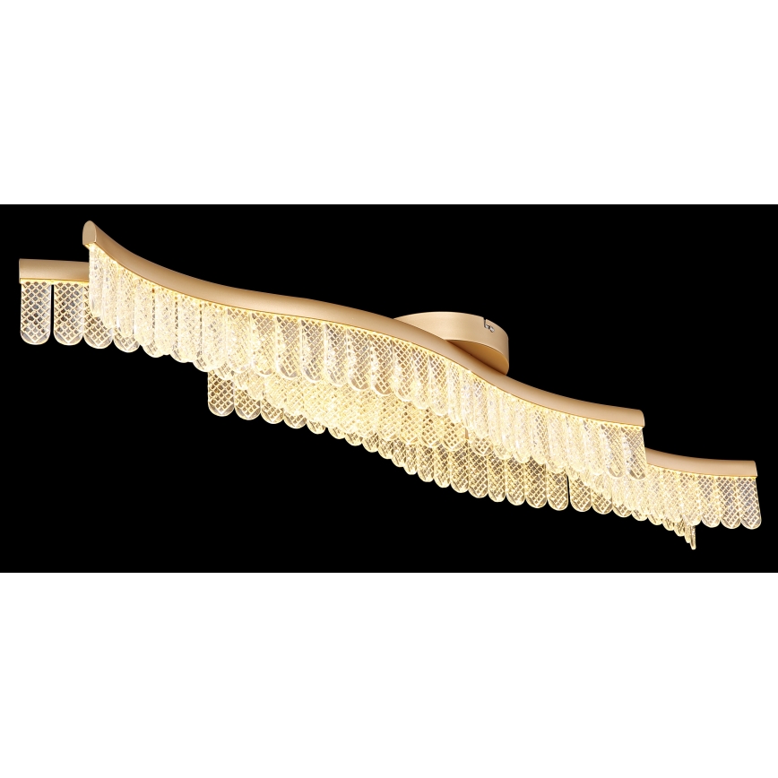 Globo - LED Ceiling light LED/35W/230V 3200K 18x108 cm gold