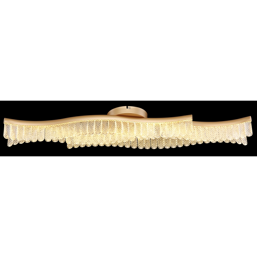 Globo - LED Ceiling light LED/35W/230V 3200K 18x108 cm gold