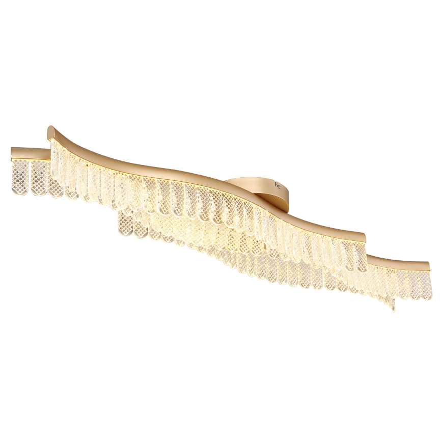 Globo - LED Ceiling light LED/35W/230V 3200K 18x108 cm gold