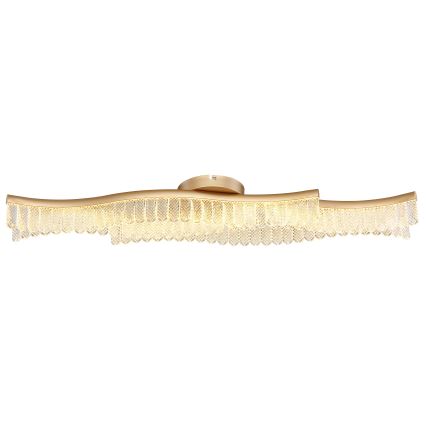 Globo - LED Ceiling light LED/35W/230V 3200K 18x108 cm gold
