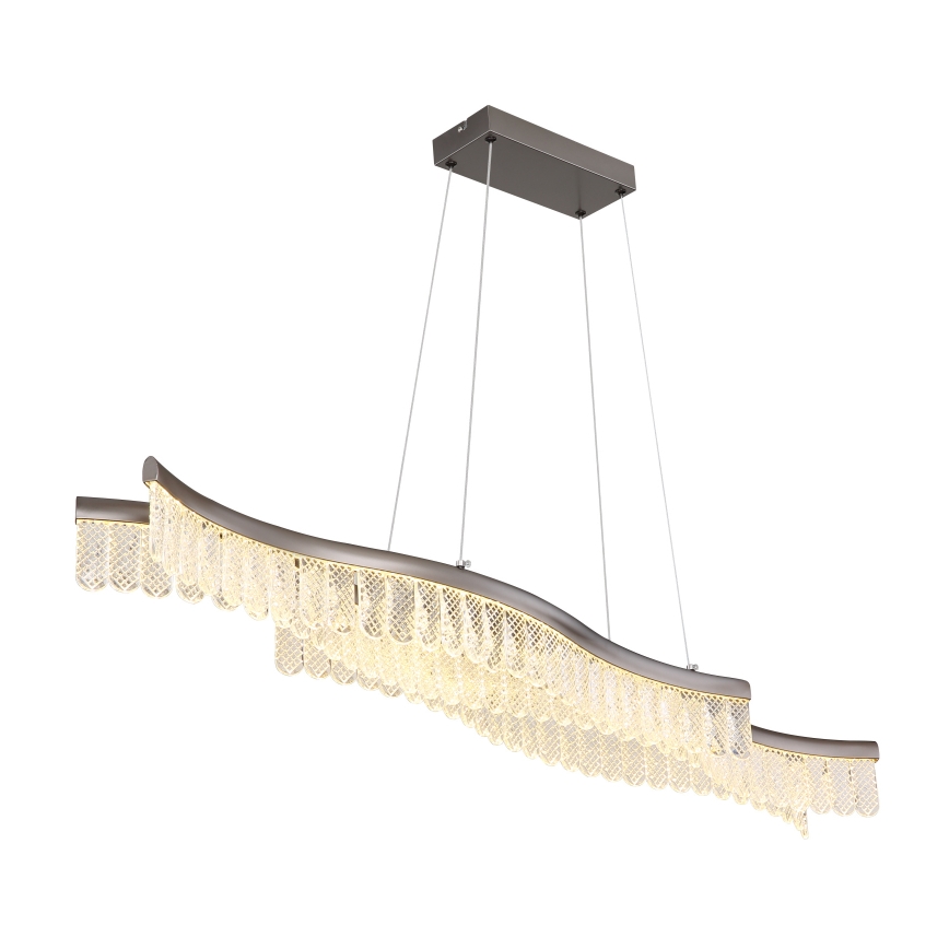 Globo - LED Chandelier on a string LED/35W/230V 3200K matte chrome