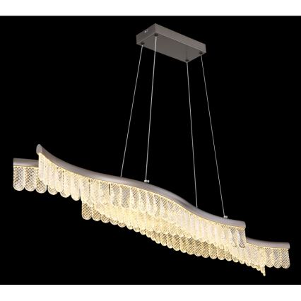 Globo - LED Chandelier on a string LED/35W/230V 3200K matte chrome