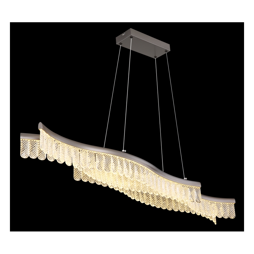 Globo - LED Chandelier on a string LED/35W/230V 3200K matte chrome