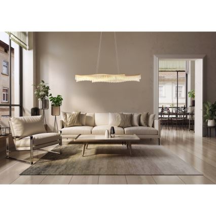Globo - LED Chandelier on a string LED/35W/230V 3200K gold