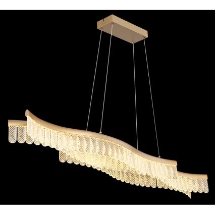 Globo - LED Chandelier on a string LED/35W/230V 3200K gold