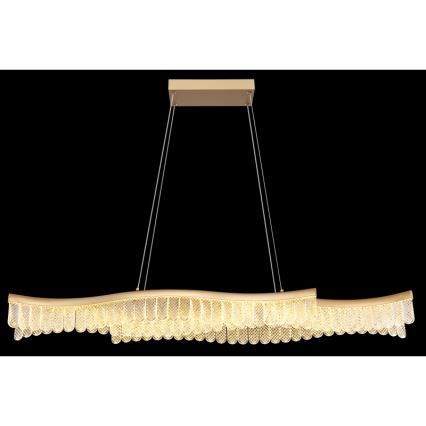 Globo - LED Chandelier on a string LED/35W/230V 3200K gold