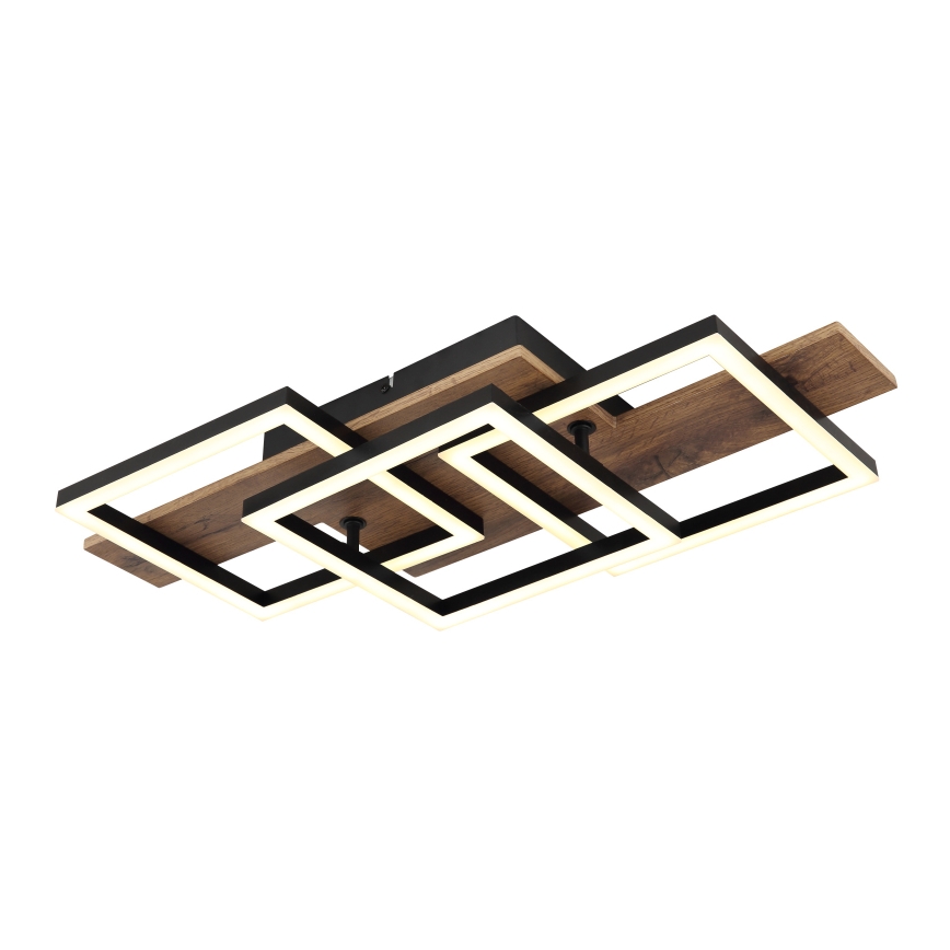 Globo - LED Ceiling light LED/24W/230V 3000K 33x58 cm brown/black