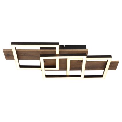 Globo - LED Ceiling light LED/24W/230V 3000K 33x58 cm brown/black
