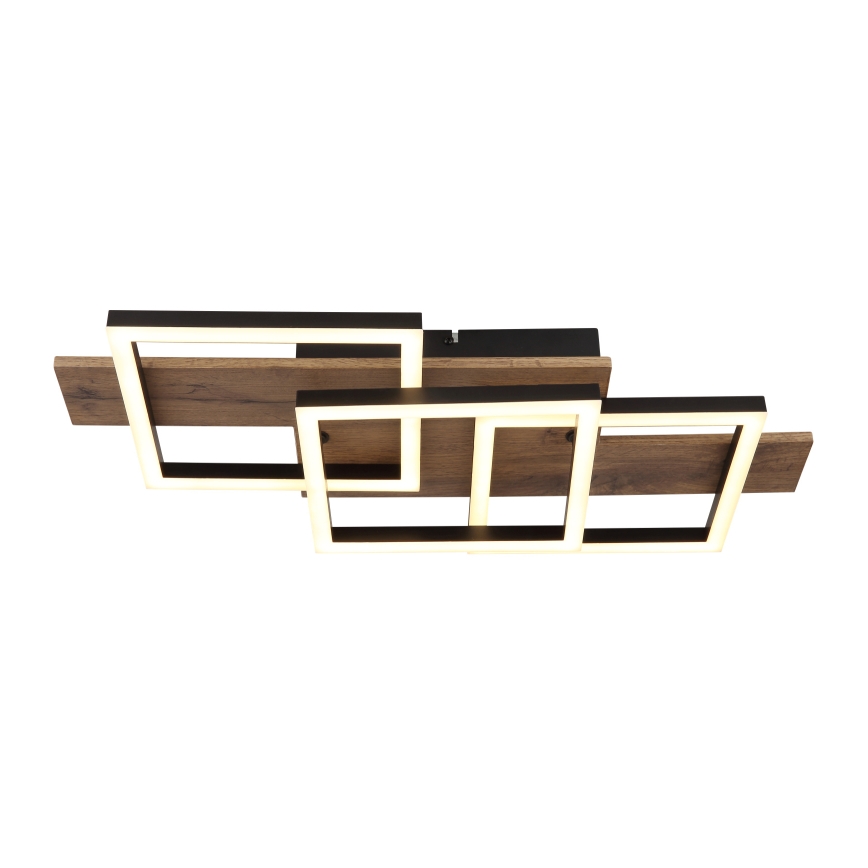 Globo - LED Ceiling light LED/24W/230V 3000K 33x58 cm brown/black