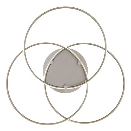 Globo - LED Ceiling light LED/40W/230V 4000K d. 45,6 cm matte chrome