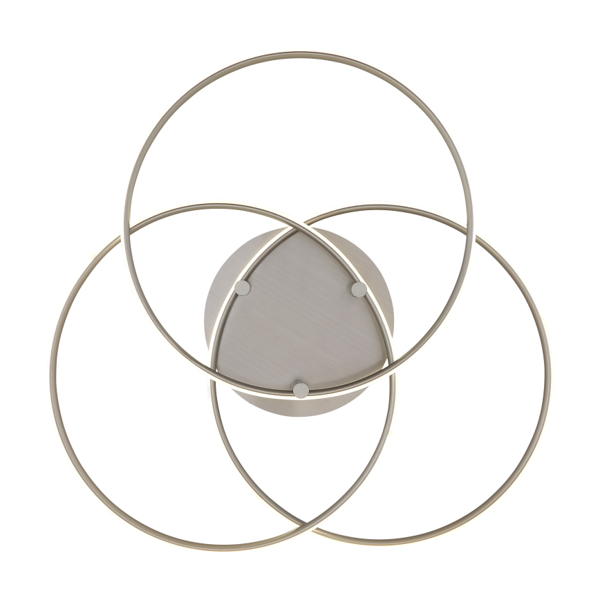 Globo - LED Ceiling light LED/40W/230V 4000K d. 45,6 cm matte chrome