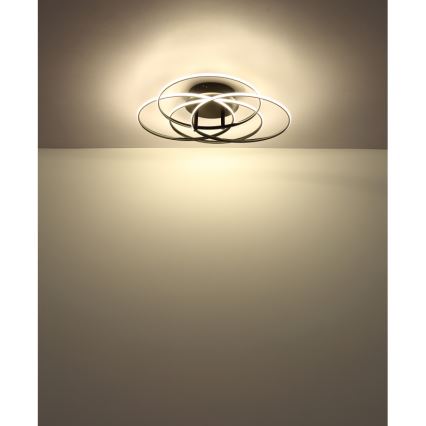 Globo - LED Ceiling light LED/55W/230V 4000K d. 51,5 cm black