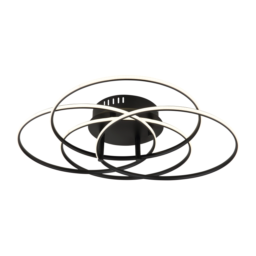 Globo - LED Ceiling light LED/55W/230V 4000K d. 51,5 cm black