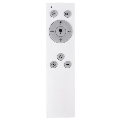 Globo - Dimmable LED ceiling light LED/40W/230V 2700-6500K 32,5x87,5 cm brown/black + remote control