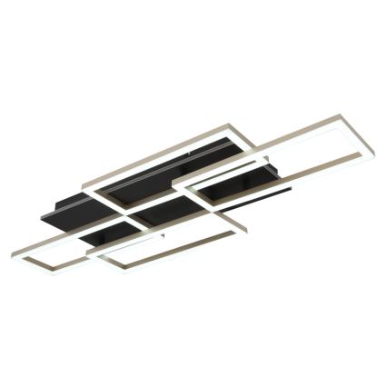 Globo - Dimmable LED Ceiling Light LED/40W/230V 2700-6500K 32,5x87,5 cm Black + Remote Control