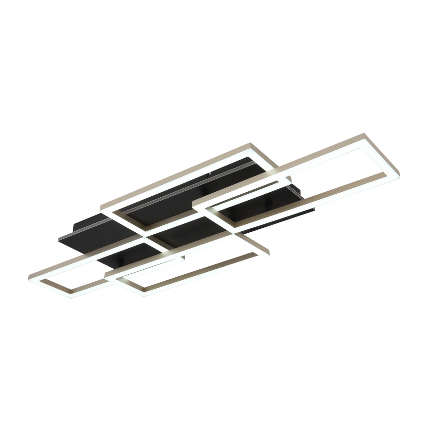 Globo - Dimmable LED Ceiling Light LED/40W/230V 2700-6500K 32,5x87,5 cm Black + Remote Control