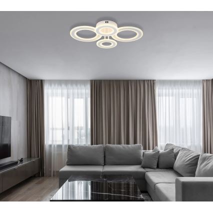 Globo - LED Ceiling Light LED/54W/230V 3000/4200/6000K 59x42 cm